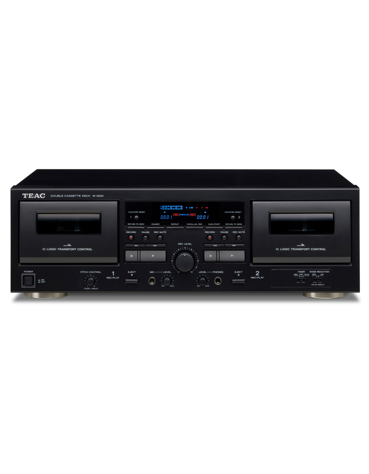TEAC W-1200 -B lettore cassette