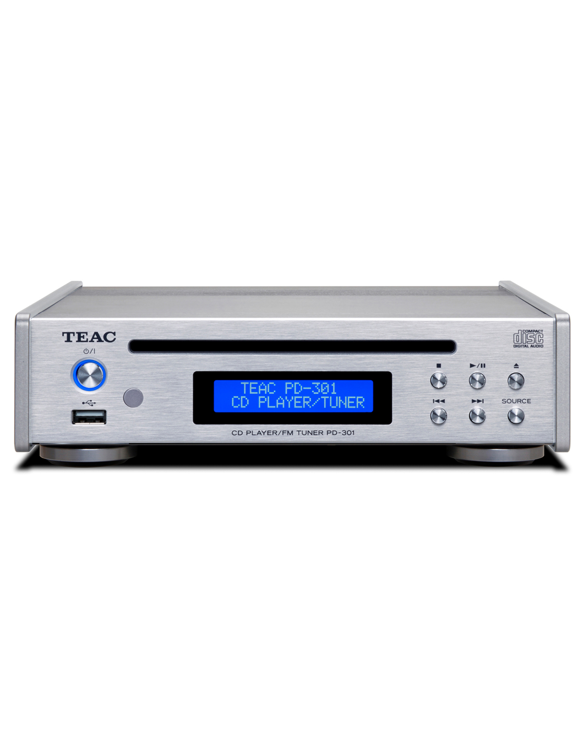 TEAC PD-301DAB-X CD Player/DAB+/FM Silver