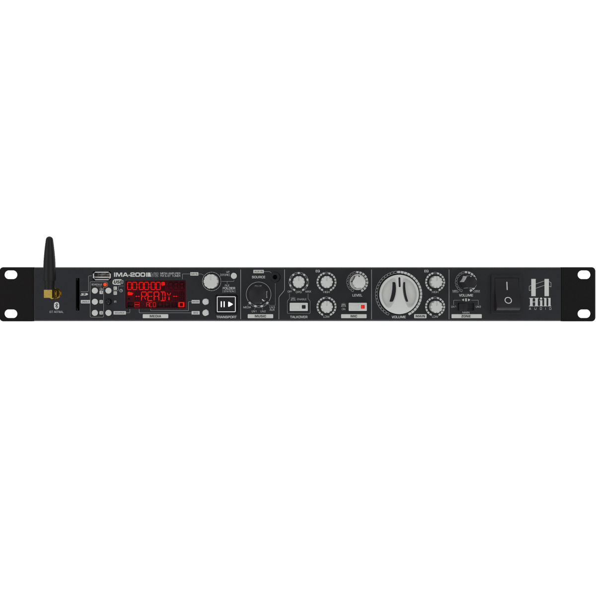 HILL AUDIO IMA-200v2B SISTEMA ALLINONE MEDIA PLAYER & AMPLIFICATORE