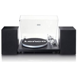 LENCO LS-500 Black Giradischi amplificato a 2 velocit&agrave;