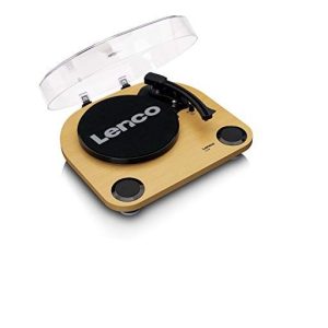 LENCO LS-40 Wood Giradischi a 2 velocit&agrave;