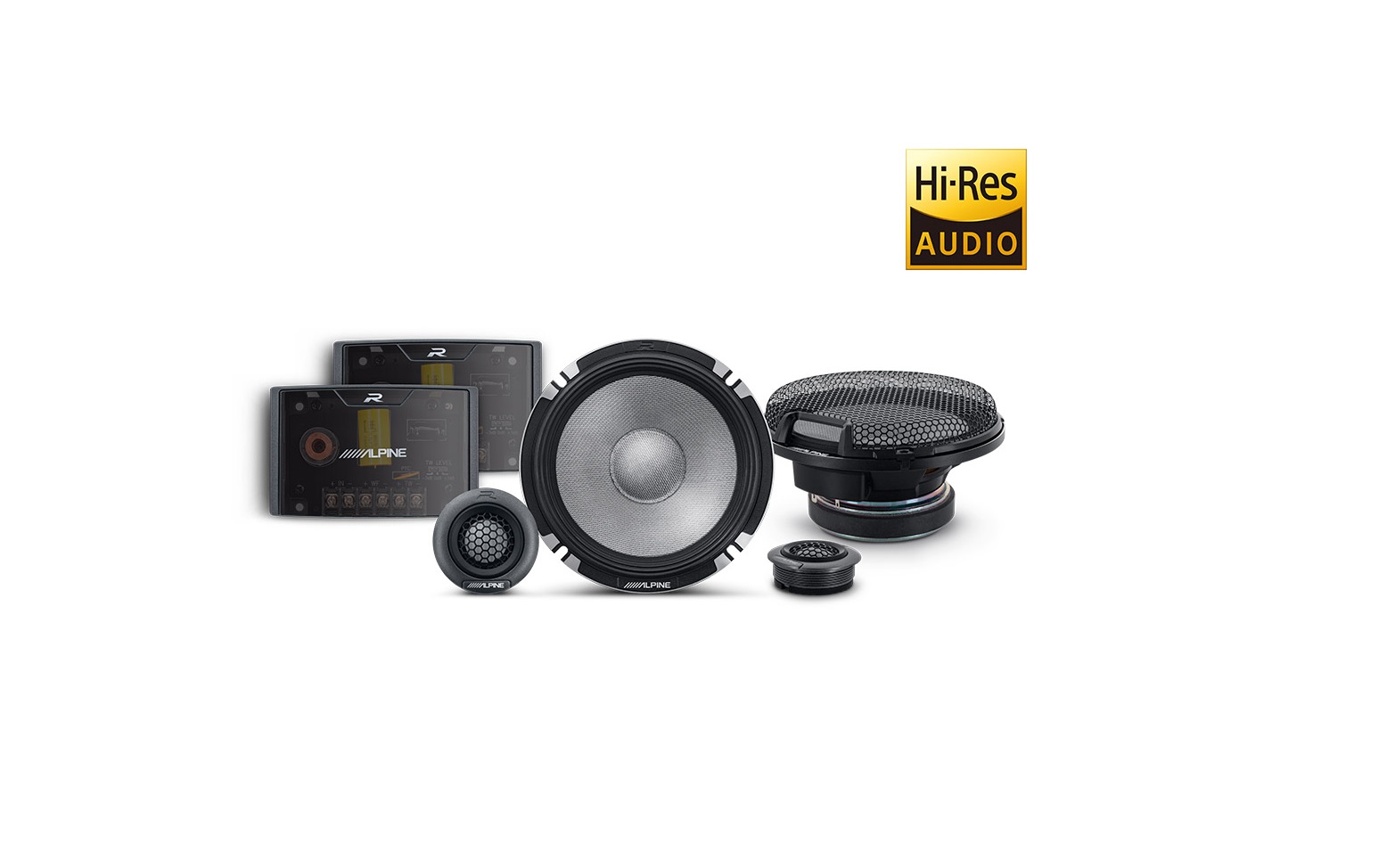 ALPINE R2-S652 ALTOPARLANTI PRO SERIE R A 2 VIE DA 6-1/2"