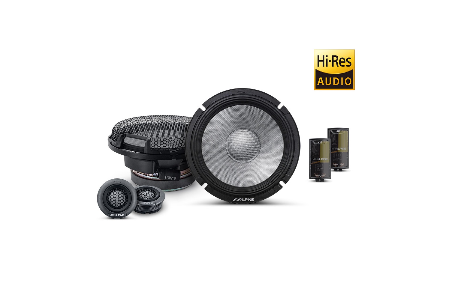 ALPINE R2-S65C ALTOPARLANTI COMPONENT A 2 VIE SERIE R DA 6-1/2"