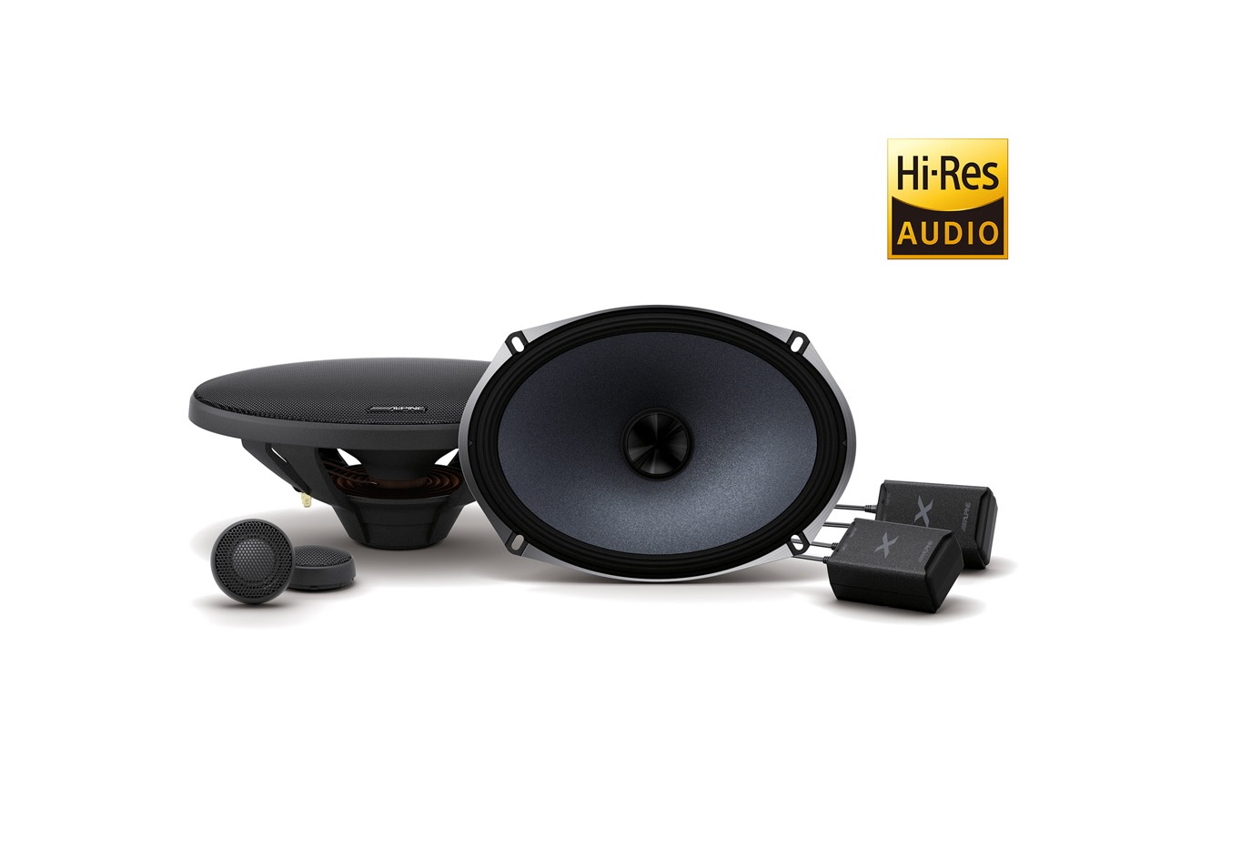ALPINE X-S69C Speaker Separato a 2 Vie 6 x 9"
