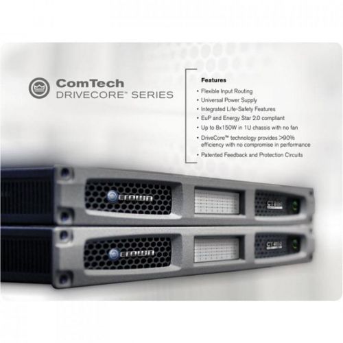 CROWN CT875 (EU) Amplificatore multicanale 8x75 W/8 Ohm