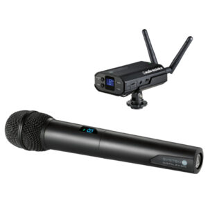 AUDIO-TECHNICA ATW-1702 Radiomicrofono per videocamera con trasmettitore a mano