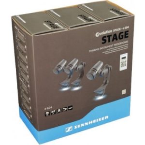 SENNHEISER 3PACK e604 KIT 3 MICROFONI DINAMICI
