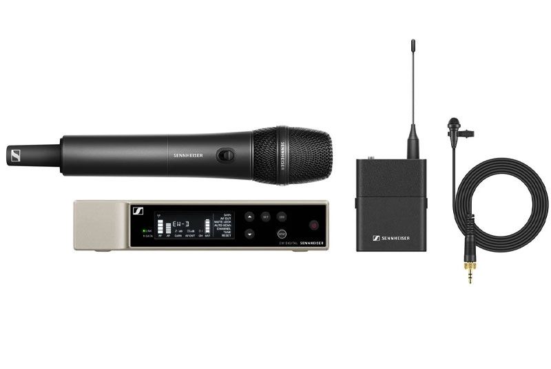 SENNHEISER EW-D ME2/835-S SET Set combinato lavalier/vocale