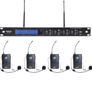 KARMA SET 8042LAV Kit 4 radiomicrofono UHF