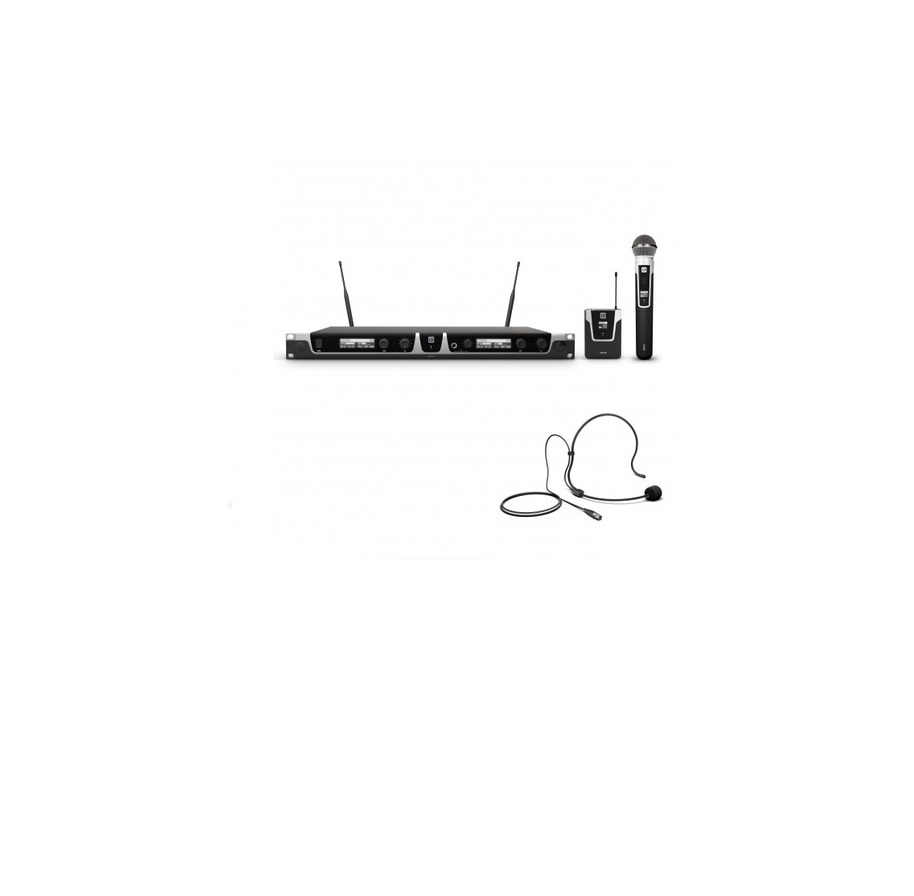LD Systems U508 HBH 2 Sistema per Radiomicrofono