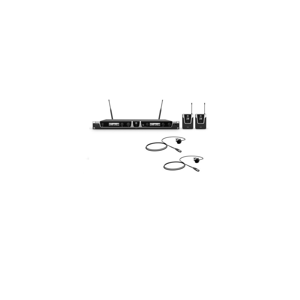 LD Systems U506 BPL 2 Sistema per Radiomicrofono x 2