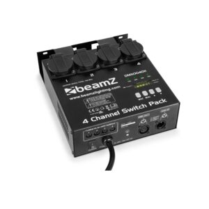 BeamZ DMX004DII 4 Channel Switch Pack