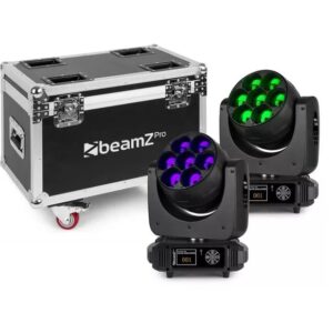BeamZ MHL740 Mov Head Zoom 7x40W 2pcs FC