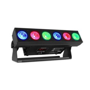 BeamZ BBB612 LED Bar 6x12W 6in1 LiBatt.