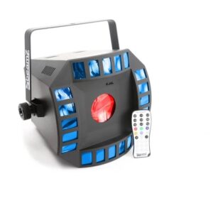 BeamZ LED Cub4 II 2x10W Quad+64RGB+ DMXIR