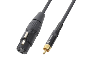 Power Dynamics Connex CX54-3 Cable XLR F- RCA M 3.0m