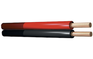 Power Dynamics Connex RX20 Red&Black Cable 2x0.75 100m