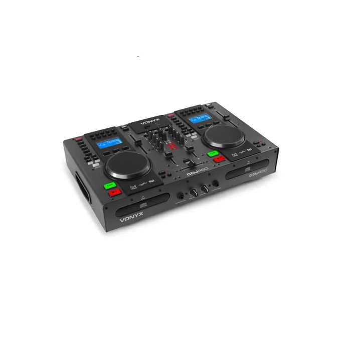 Vonyx CDJ450 Double CD/MP3/USB, BT Statio