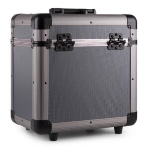 Power Dynamics RC80 12Vinyl Record Case Titanium