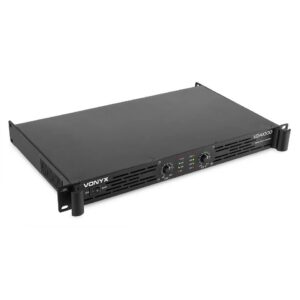 Vonyx VDA1000 PA Amplifier 1U 2 x500W