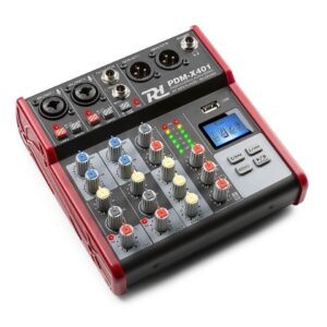 Power Dynamics PDM-X401 Music Mixer 4ch BT/MP3