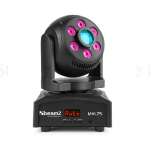 BeamZ MHL75 LED Spot30W+6xRGBW Wash IRC