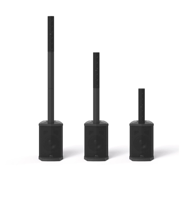 K Gear GP8A Black Altoparlanti a colonna