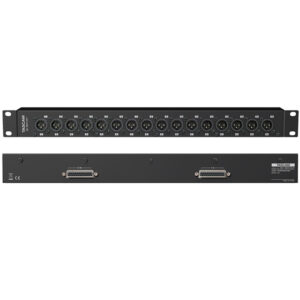 TASCAM BO-16DX-OUT MODULO ADATTATORE 16 OUT XLR DA SUB-D2