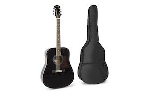 Max SoloJam Western Guitar Pack Black