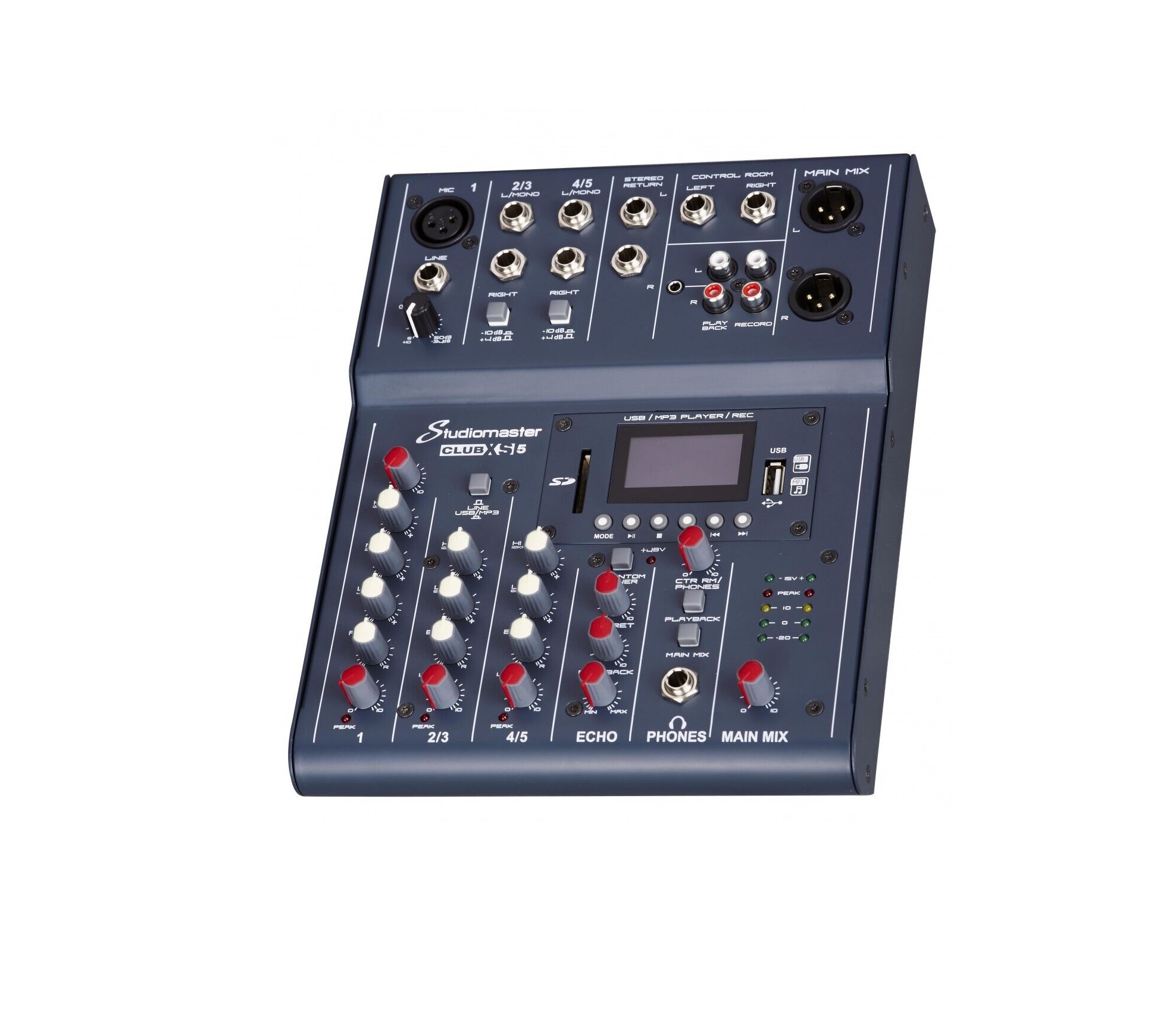 STUDIOMASTER CLUB XS5+ Mixer