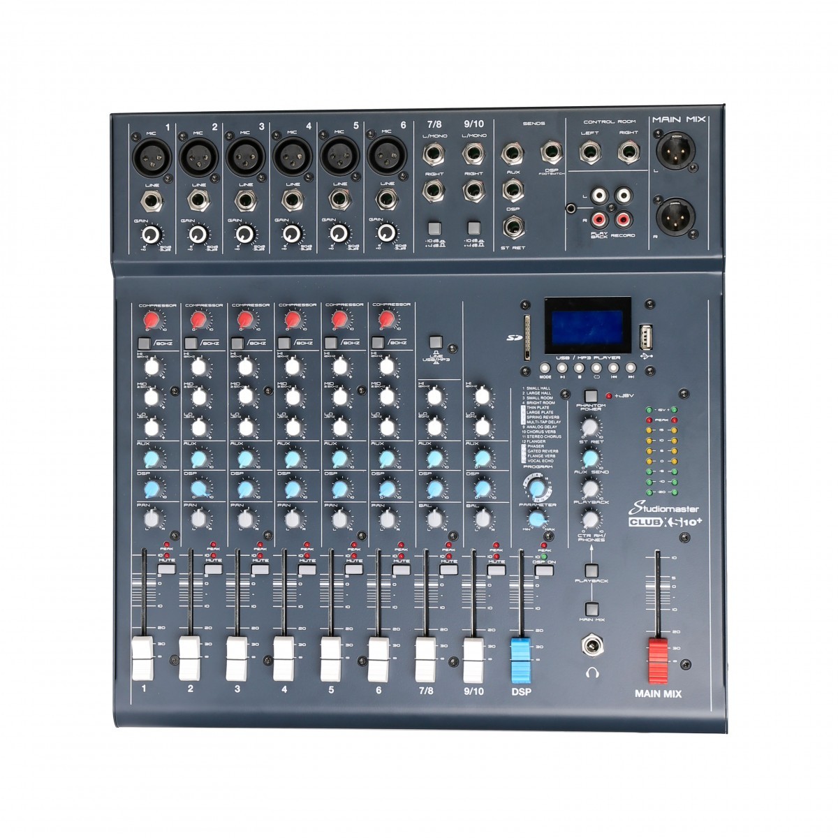 STUDIOMASTER CLUB XS10+ Mixer