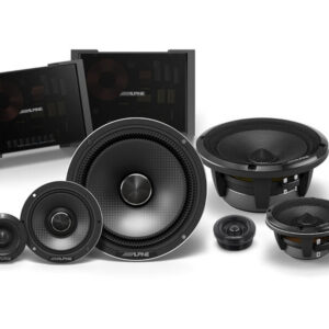 Alpine HDZ-653S Set di altoparlanti slim-fit a 3 vie
