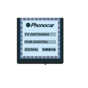 Phonocar  VM816 Antenna TV portabollo amplificata per segnale Digitale