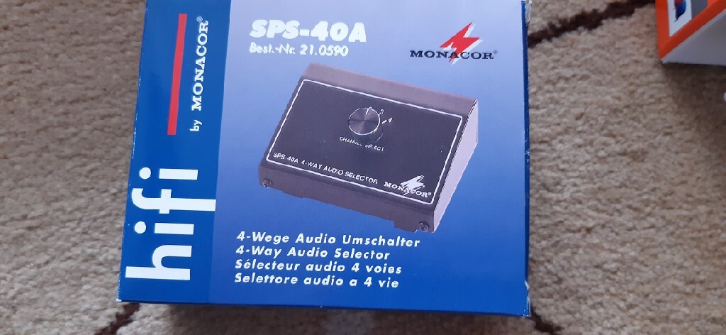 MONACOR SPS-40A Selettore stereo