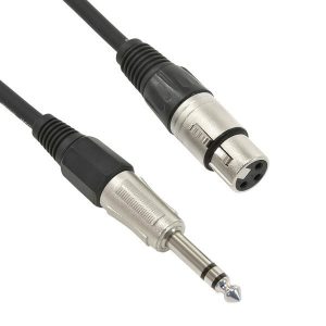 Zzipp Mezzj2000 Cavo Microfonico Presa Xlr - Jack 6,35 Bilanciato Lunghezza 20M