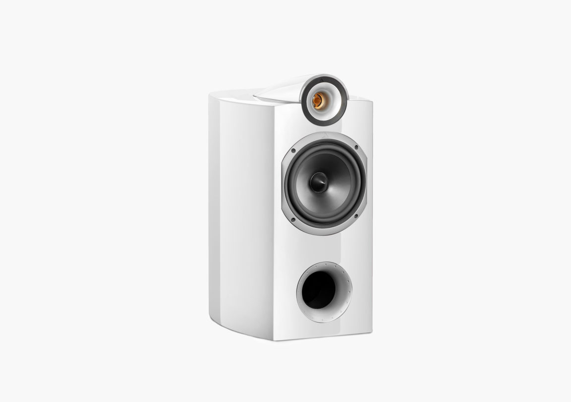 TRIANGLE THETA White laccato Coppia diffusori hi-end da stand