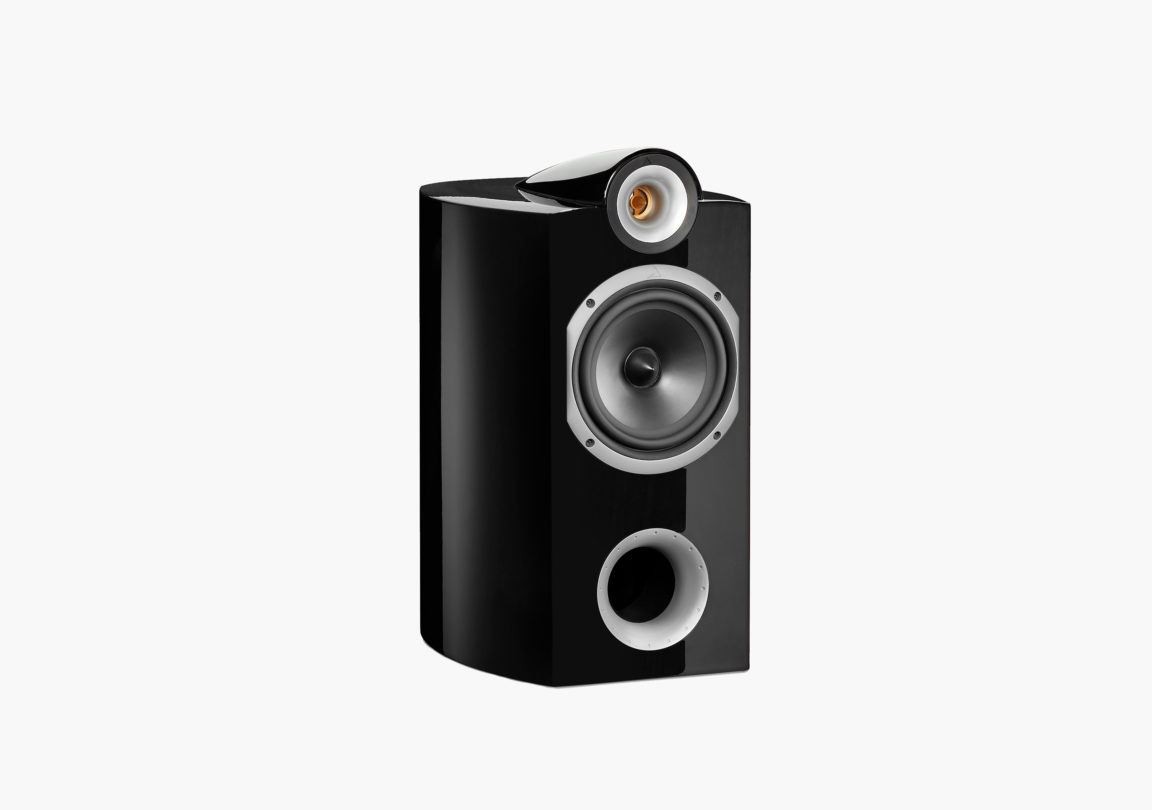TRIANGLE THETA Black laccato Coppia diffusori hi-end da stand