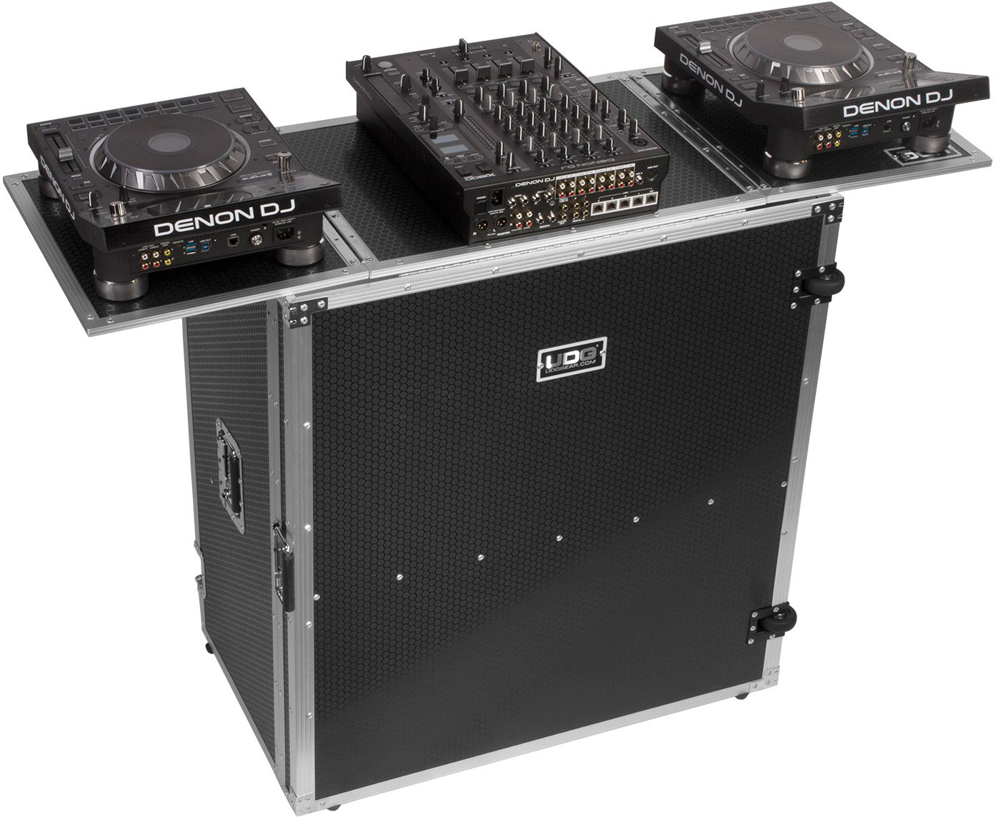 UDG U92049SL2 - Ultimate Fold Out DJ TABLE SILVER PLUS (WHEELS)