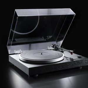 DUAL CS 418 Giradischi con trazione a cinghia Versione con rivestimento in vinile Black
