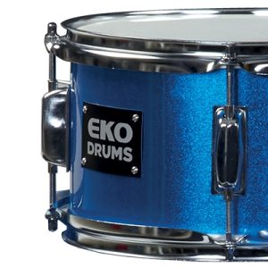 Eko Drums ED-100 Drum kit Metallic Blue - 3 pezzi