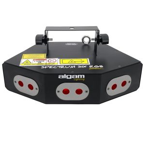 Algam Lighting SPECTRUM SIX RGB Laser 6 in 1