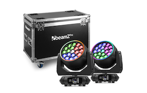 BeamZ MHL1940 MovHead Wash19x40W 2pc FC