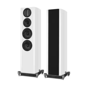 Wharfedale AURA 3 White hi-gloss coppia diffusori Hi-End da pavimento