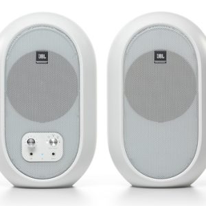 JBL 104 SERIES SET BT-Diffusori attivi da scrivania compatti con Bluetooth - bianco
