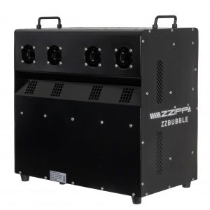 ZZIPP ZZBUBBLE4 Macchina delle bolle con il fumo con flightcase