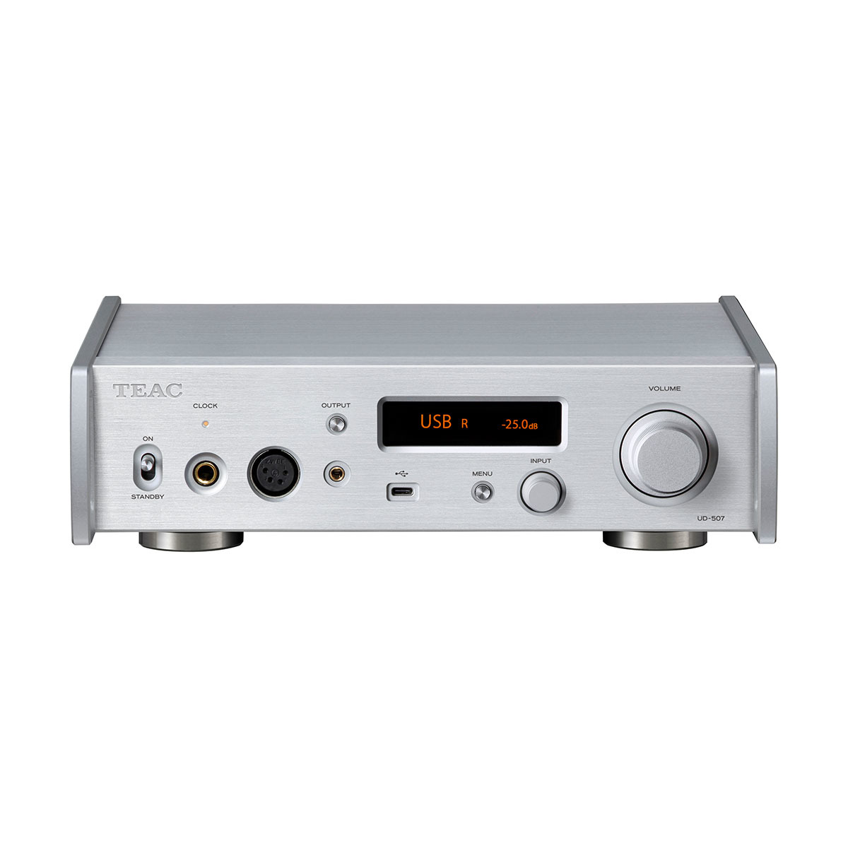 Teac UD-507 USB DAC/Preamp/Headph. Amp Silver