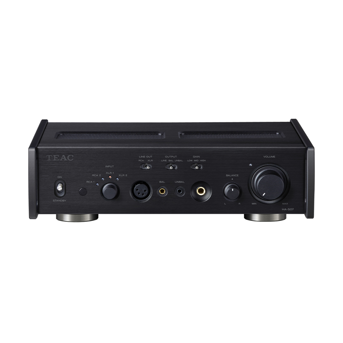 Teac HA-507 Headphone- and Preamplifier Black