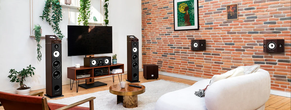 TRIANGLE BRS1 Diffusori Surround Borea per Home Cinema