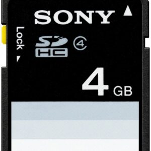 SONY Memory Card SDHC 4GB Class 4