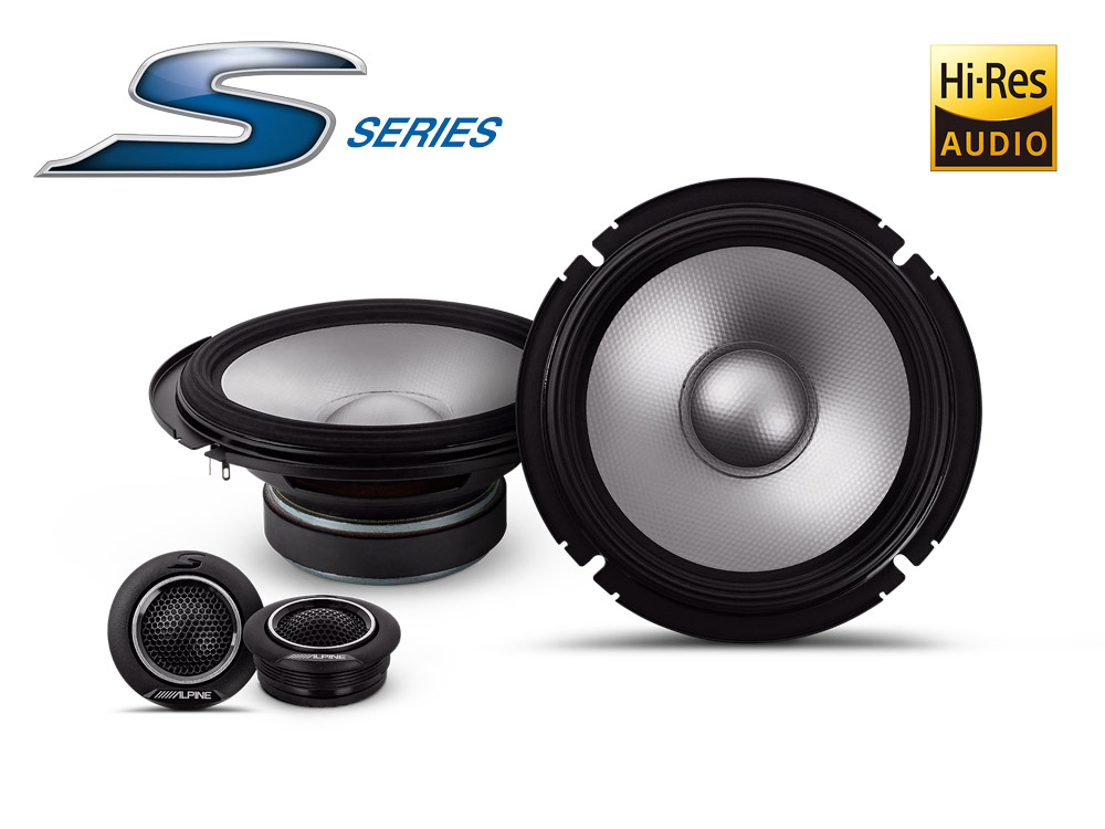 ALPINE S2-S65C Set di altoparlanti a 2 vie da16,5 cm